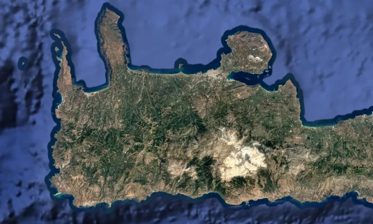 chania satellite map