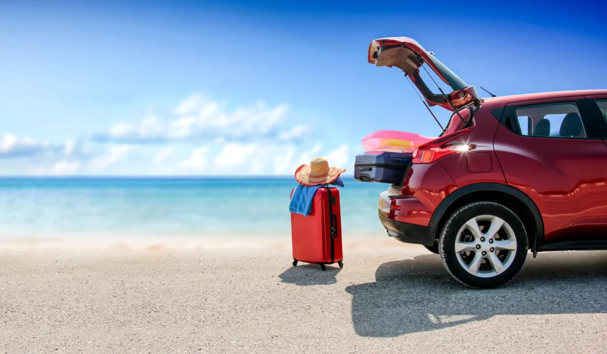 Keypoint Car Rental vehicle delivery at Chania Airport Crete